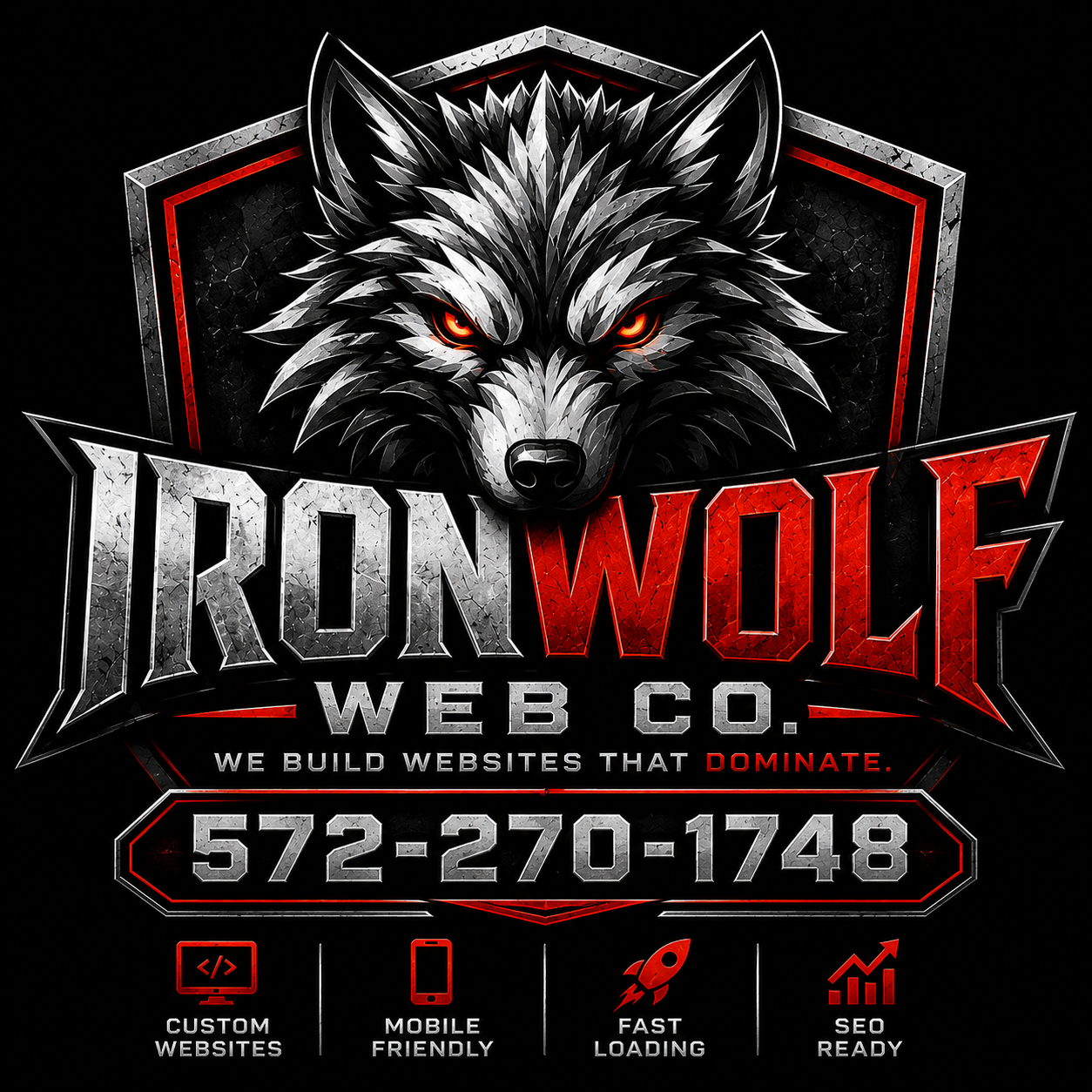 IronWolf Web Co. Logo